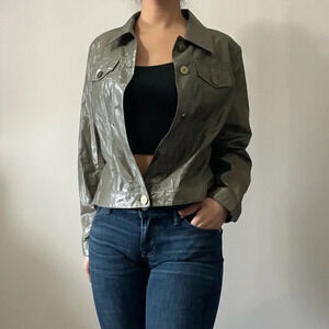 ✨90s  Style Bianca Nygard Women’s Dress Shirt, Size 12 ✨